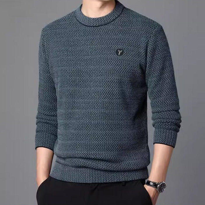 JENS - COZY KNITTED MEN'S SWEATER