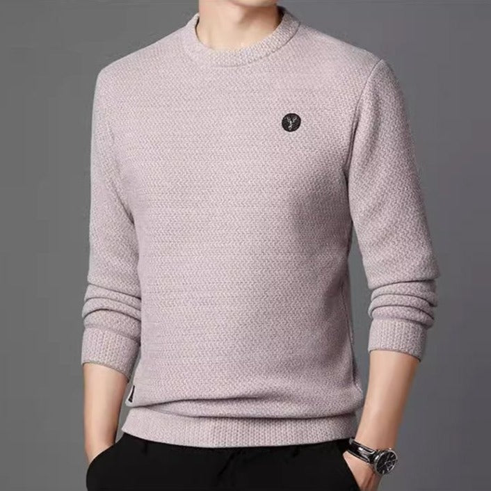 JENS - COZY KNITTED MEN'S SWEATER