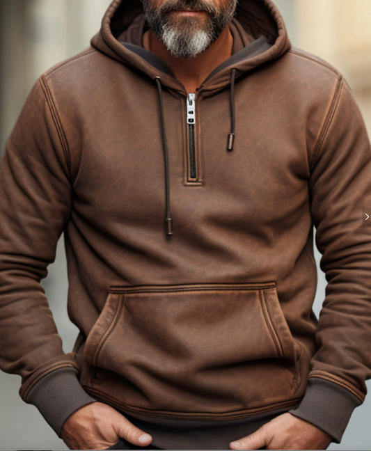 DION VENETTO - STYLISH COTTON HOODIE FOR MEN