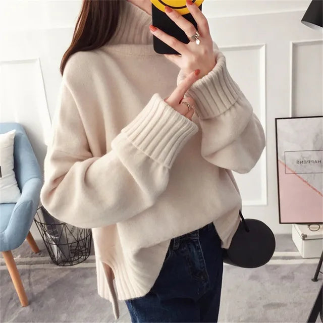 LEONIE - TURTLENECK KNITTED SWEATER