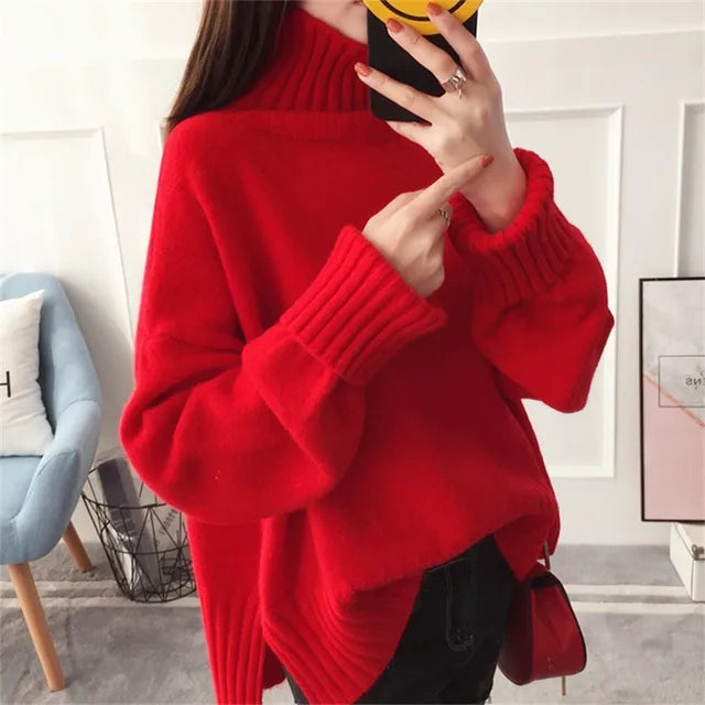 LEONIE - TURTLENECK KNITTED SWEATER