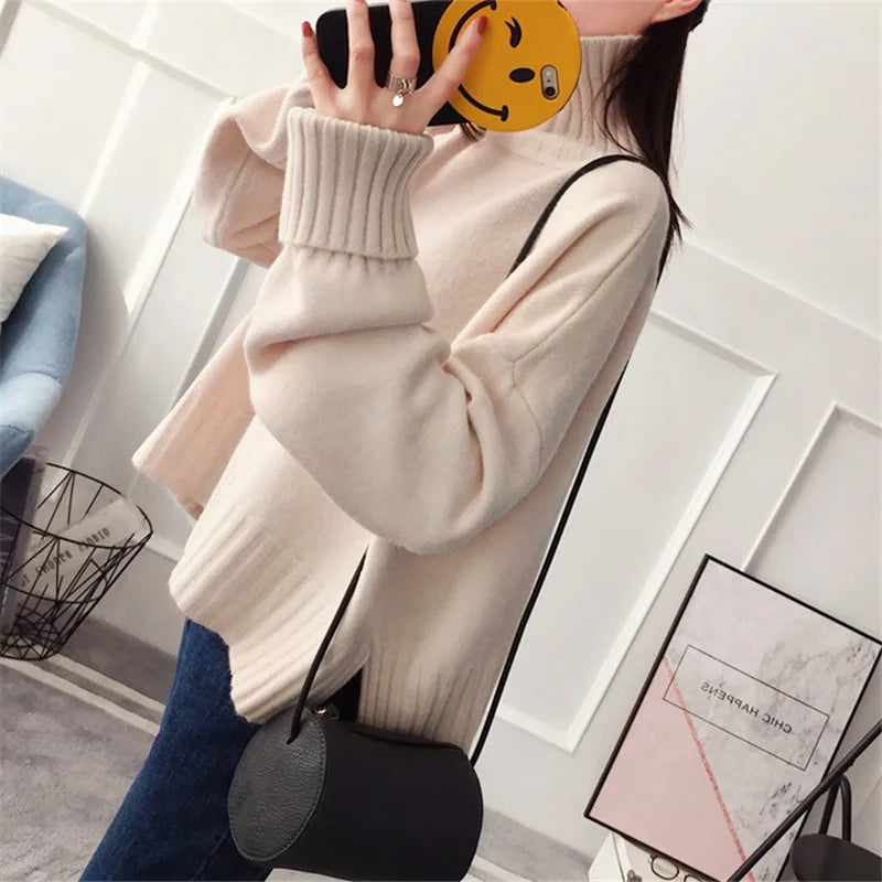 LEONIE - TURTLENECK KNITTED SWEATER