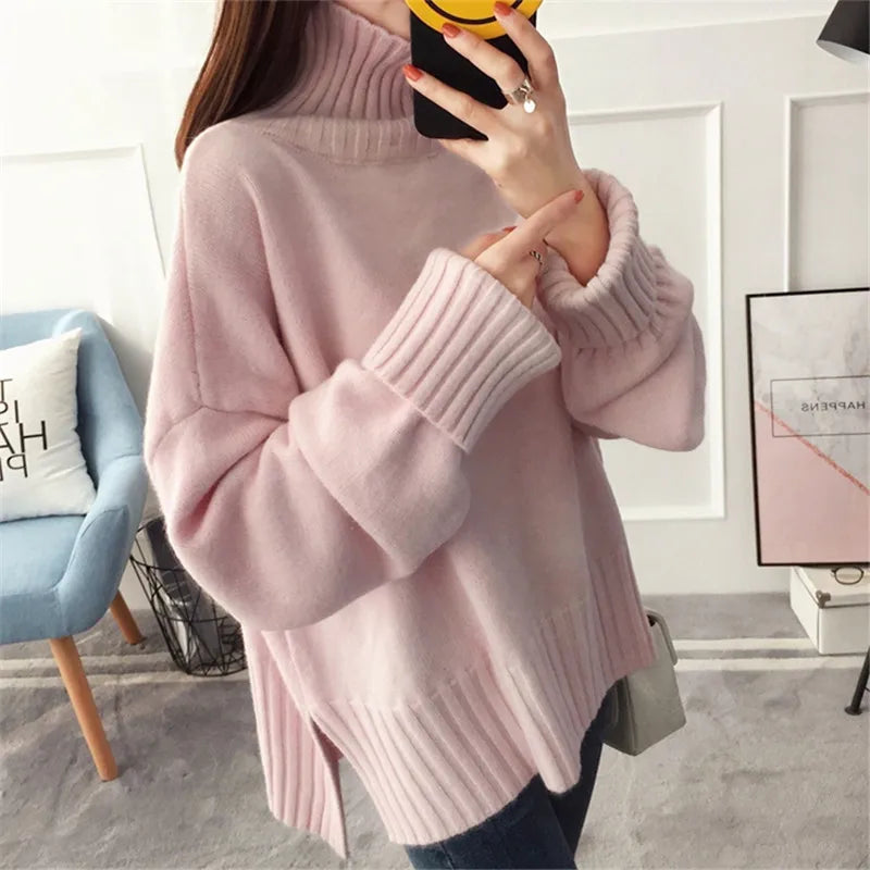 LEONIE - TURTLENECK KNITTED SWEATER