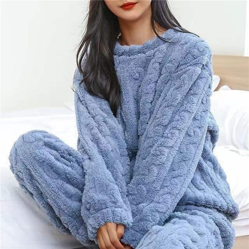 ELLY -  FLEECE PAJAMA SET FOR WOMEN