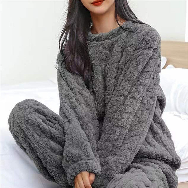 ELLY -  FLEECE PAJAMA SET FOR WOMEN