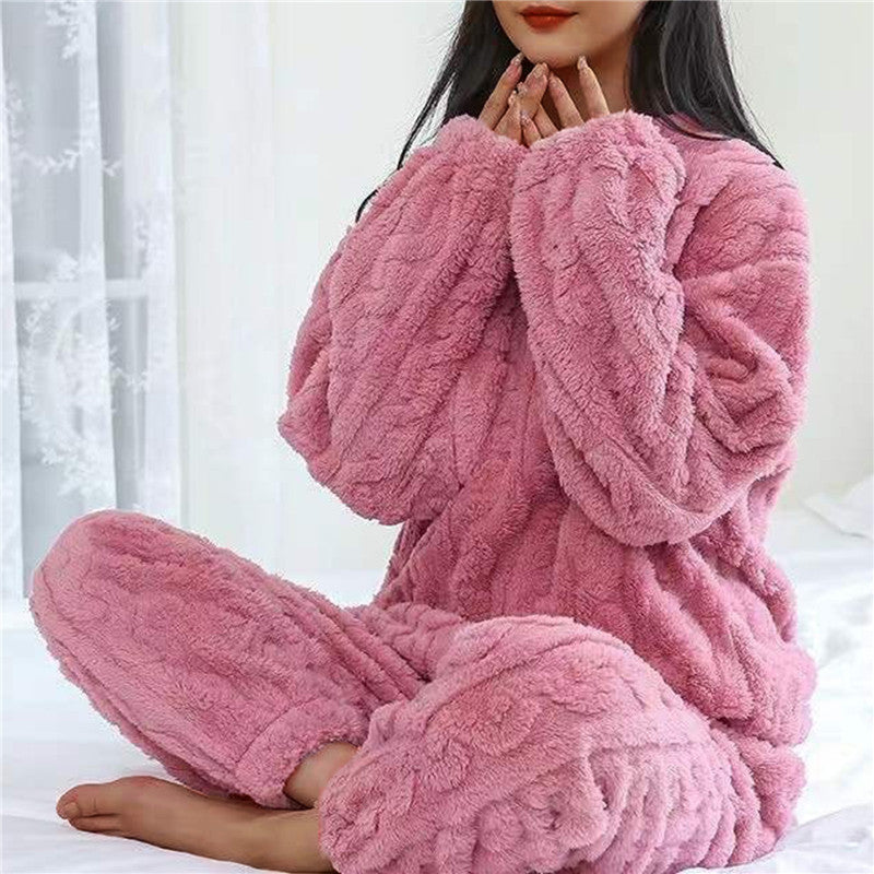 ELLY -  FLEECE PAJAMA SET FOR WOMEN