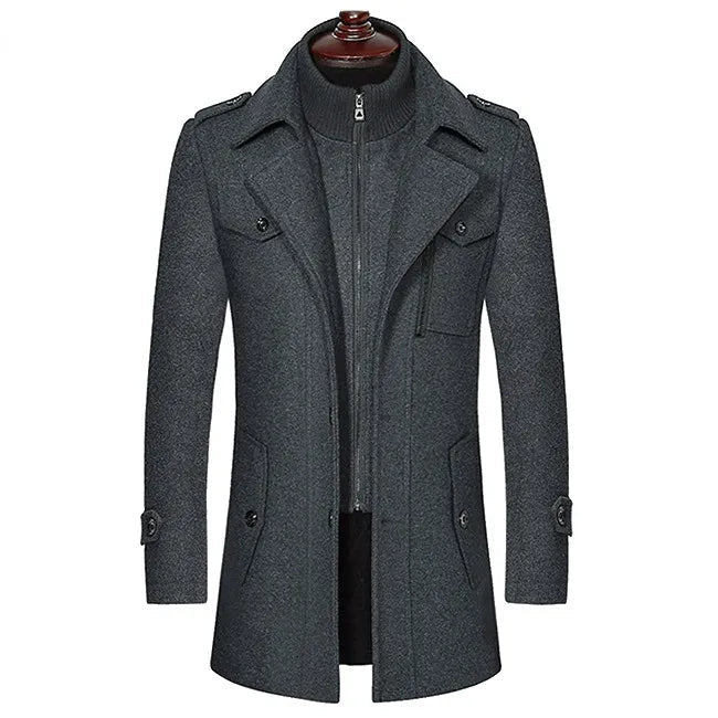 DEVOÎR - PRESTIGE VIRGIN WOOL OVERCOAT