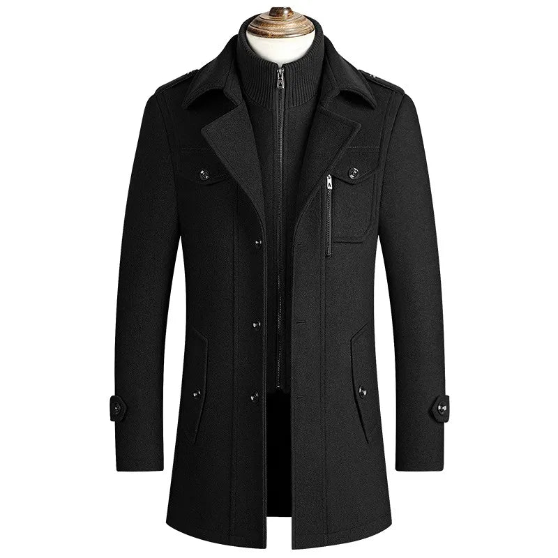 DEVOÎR - PRESTIGE VIRGIN WOOL OVERCOAT