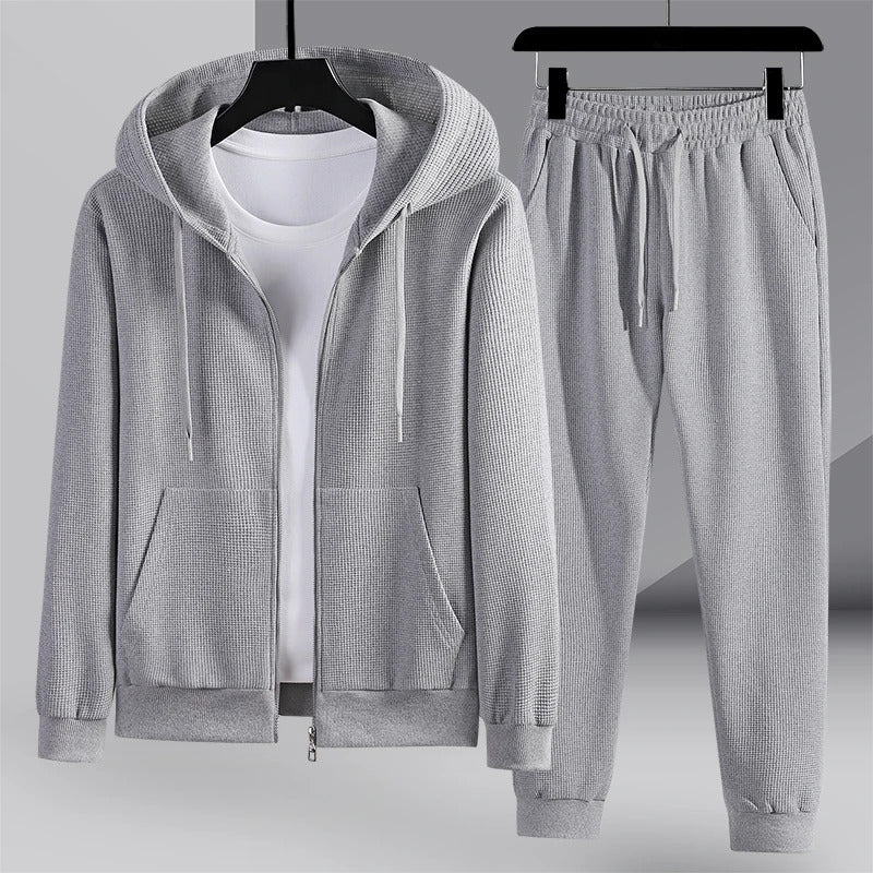 BELMONT - MEN'S WAFFLE-KNIT LOUNGEWEAR SET