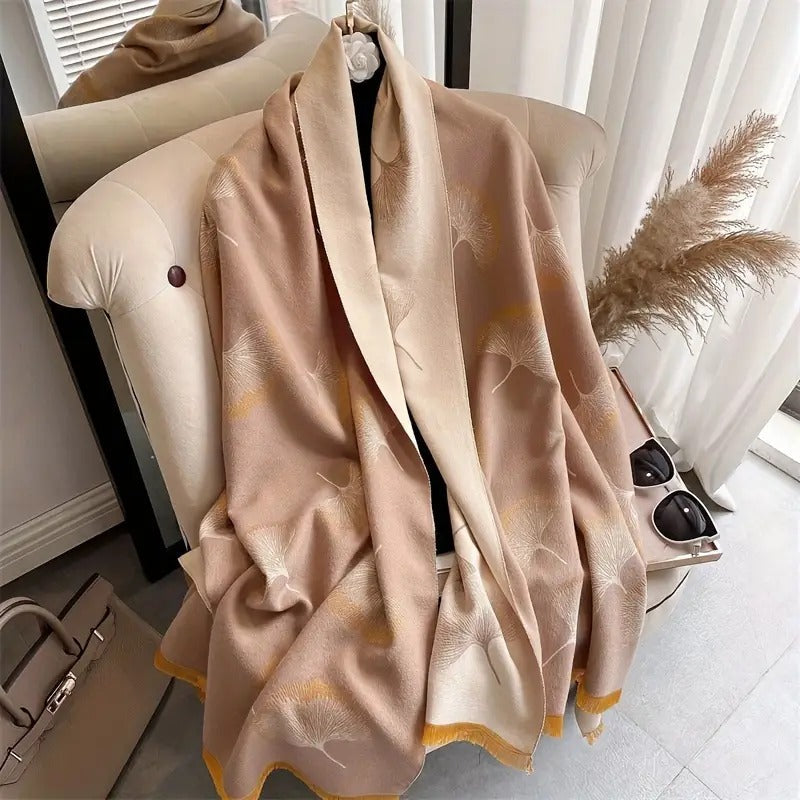 OARI - LUXURIOUS CASHMERE BLANKET SCARF FOR WOMEN