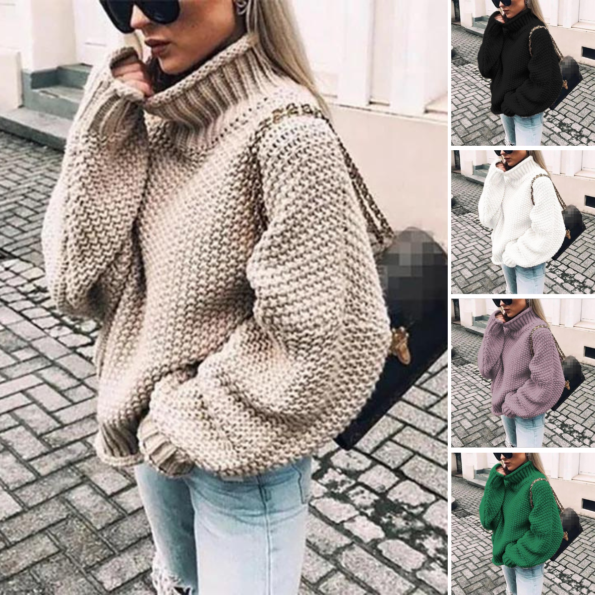 DANA - LUXURIOUS CHIC KNIT SWEATER