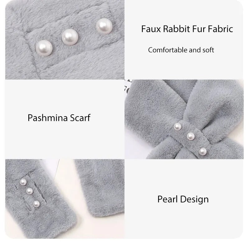 BANNIE - LUXURY FAUX FUR SCARF