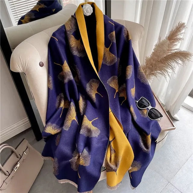 OARI - LUXURIOUS CASHMERE BLANKET SCARF FOR WOMEN